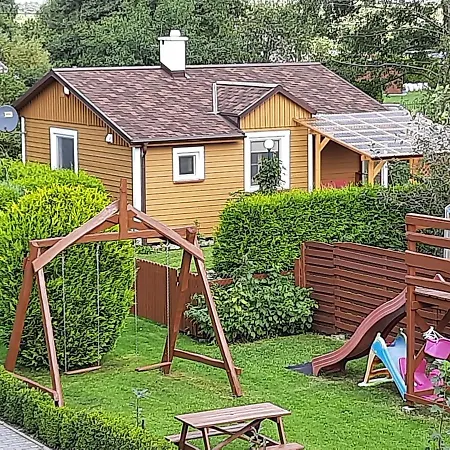 Semesterpark Drewniany Na Wiejskiej Lubiatowo (Pomerania)